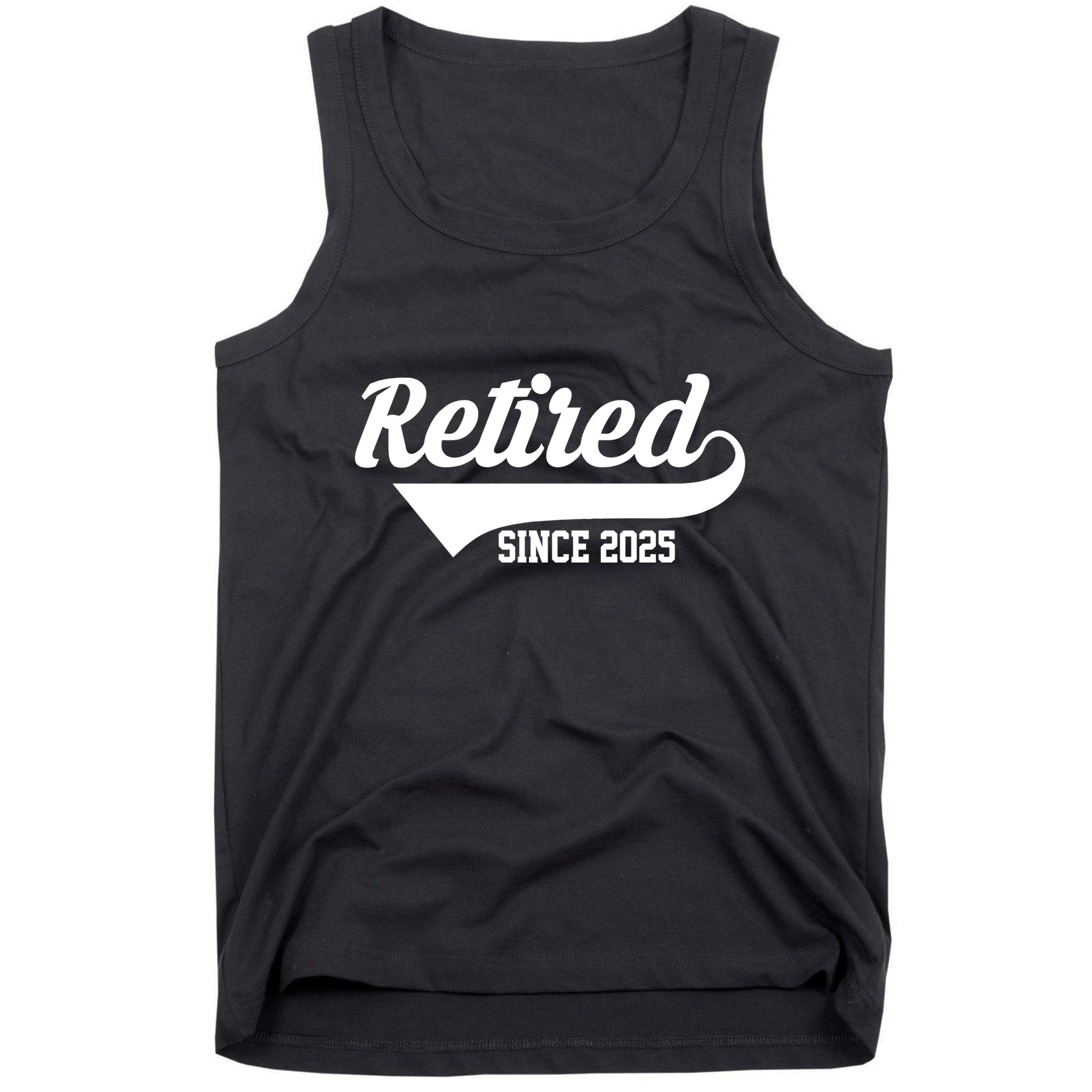 Sporty Retired Since 2025 Retirement Gift Tank Top