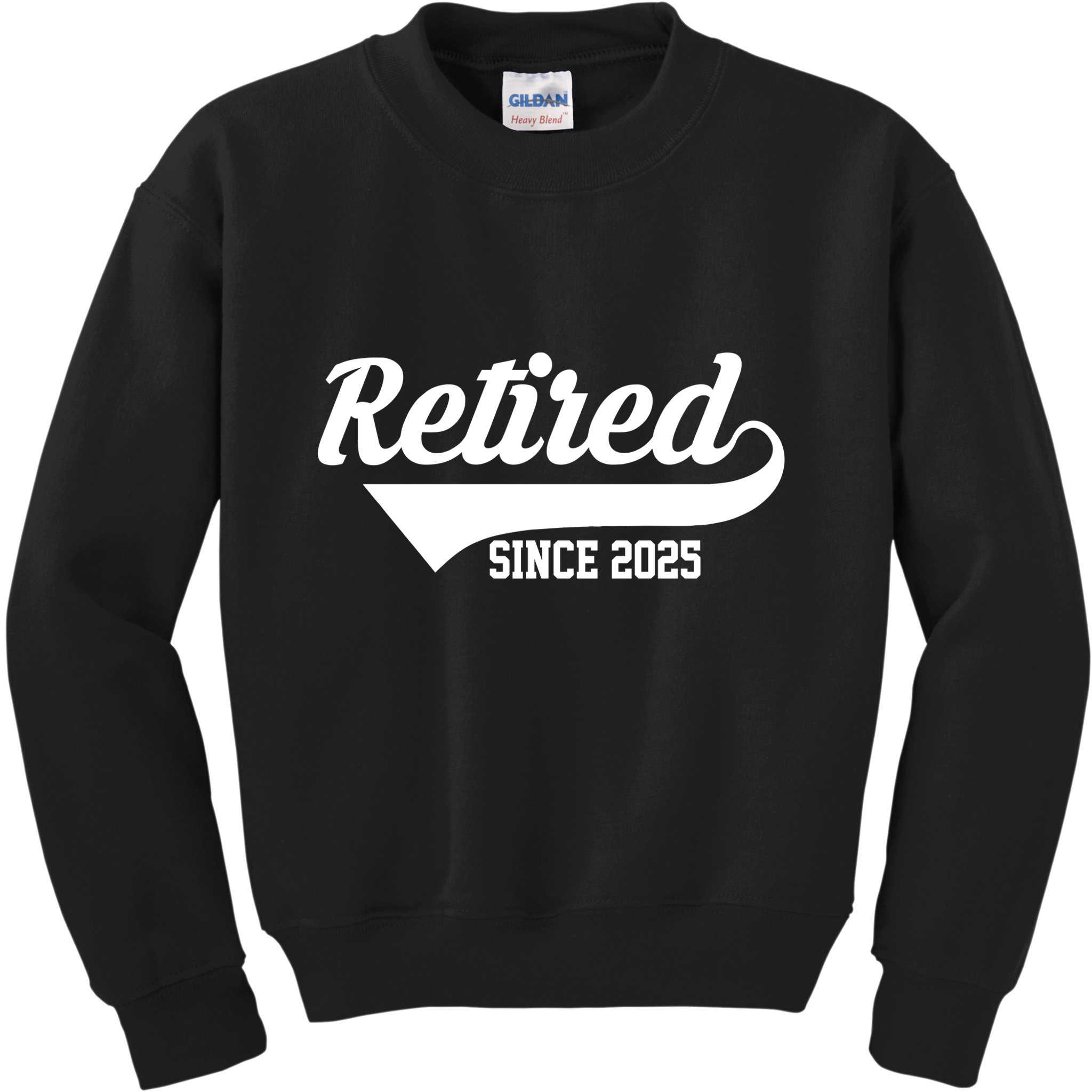 Sporty Retired Since 2025 Retirement Gift Kids Sweatshirt