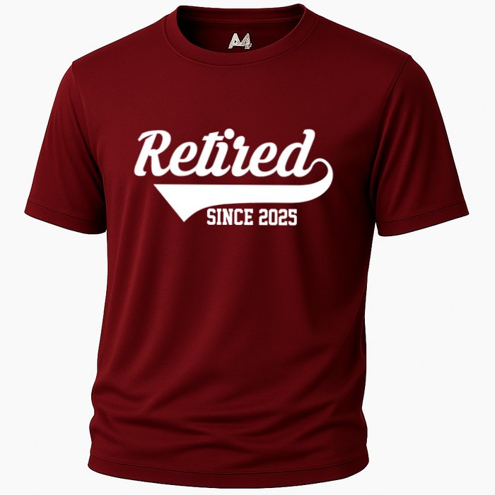Sporty Retired Since 2025 Retirement Gift Performance Shirt