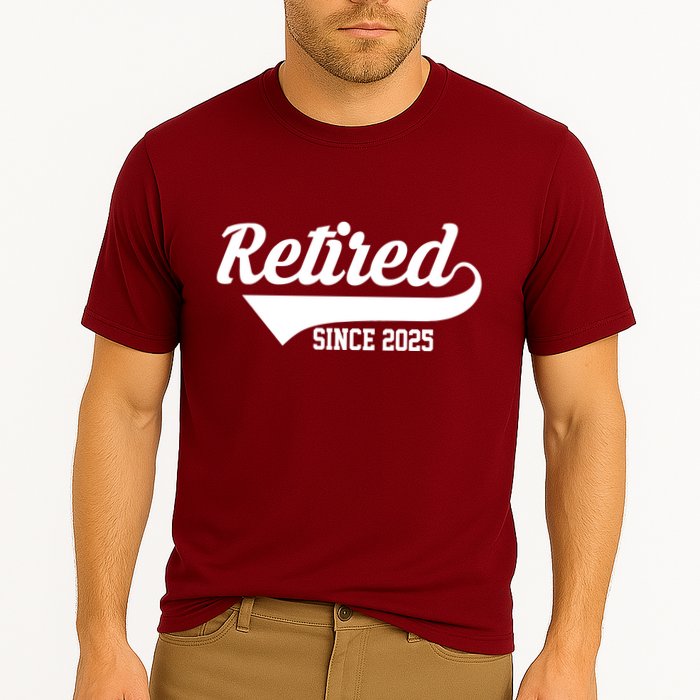 Sporty Retired Since 2025 Retirement Gift Performance Shirt