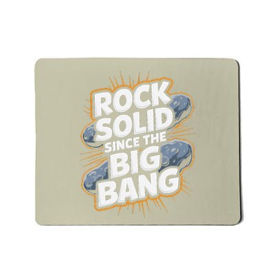 Space Rock Solid Since The Big Bang Funny Asteroid Meteor .Png Mousepad