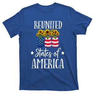 Sunflower Reunited States Of America Gift T-Shirt