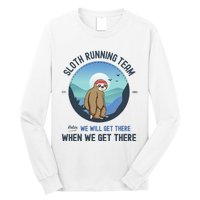 Sloth Running  Sloth Running Team Long Sleeve Shirt