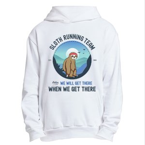 Sloth Running  Sloth Running Team Urban Pullover Hoodie