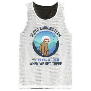 Sloth Running  Sloth Running Team Mesh Reversible Basketball Jersey Tank