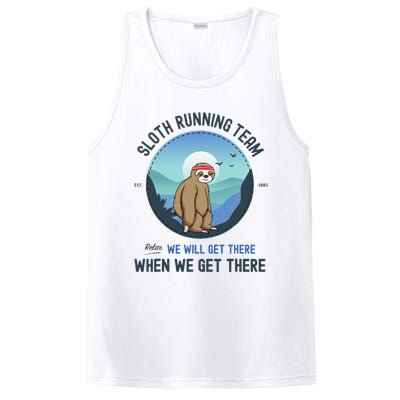 Sloth Running  Sloth Running Team PosiCharge Competitor Tank