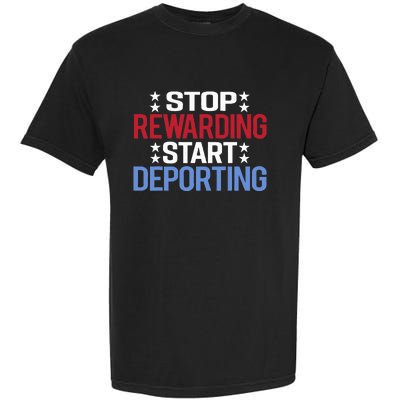 Stop Rewarding Start Deporting Garment-Dyed Heavyweight T-Shirt