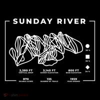 Sunday River Ski Trail Snowboard Skiing Maine Skier Cool Gift Impact Tech Backpack