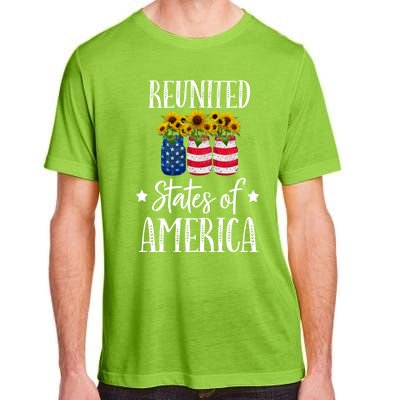 Sunflower Reunited States Of America Gift Adult ChromaSoft Performance T-Shirt