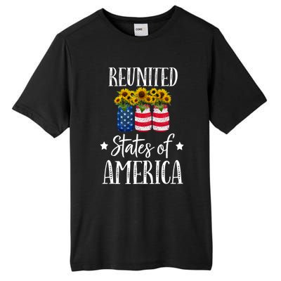 Sunflower Reunited States Of America Gift Tall Fusion ChromaSoft Performance T-Shirt