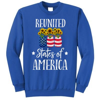 Sunflower Reunited States Of America Gift Sweatshirt