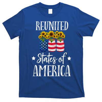 Sunflower Reunited States Of America Gift T-Shirt