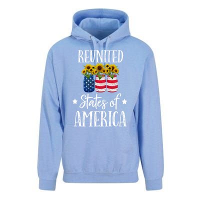 Sunflower Reunited States Of America Gift Unisex Surf Hoodie