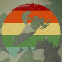 Snowmobile Retro Legacy Tie Dye Trucker Hat