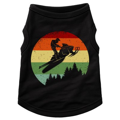 Snowmobile Retro Doggie Tank