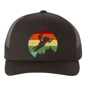 Snowmobile Retro Yupoong Adult 5-Panel Trucker Hat