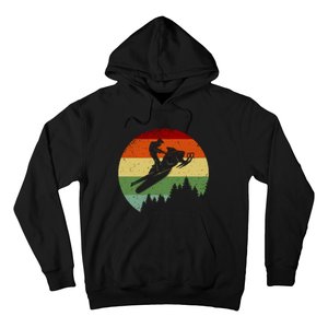 Snowmobile Retro Hoodie