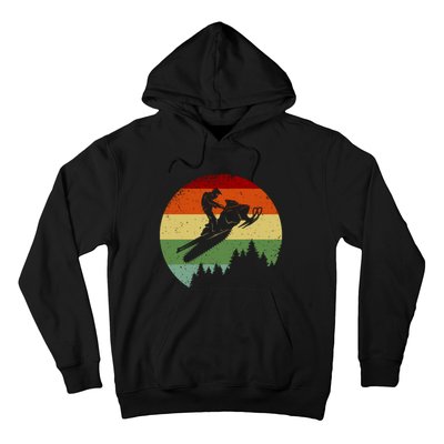 Snowmobile Retro Hoodie