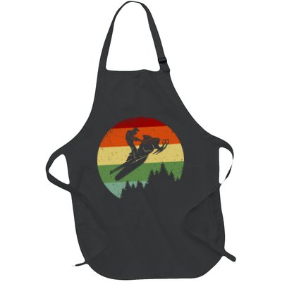 Snowmobile Retro Apron