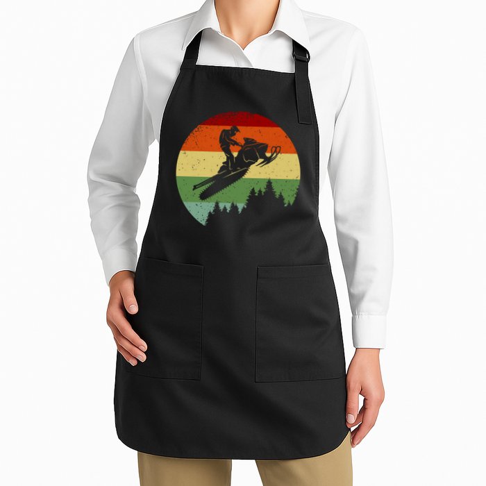 Snowmobile Retro Apron