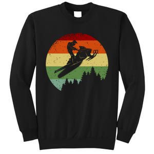 Snowmobile Retro Sweatshirt