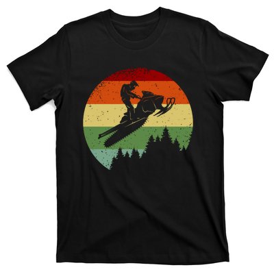 Snowmobile Retro T-Shirt