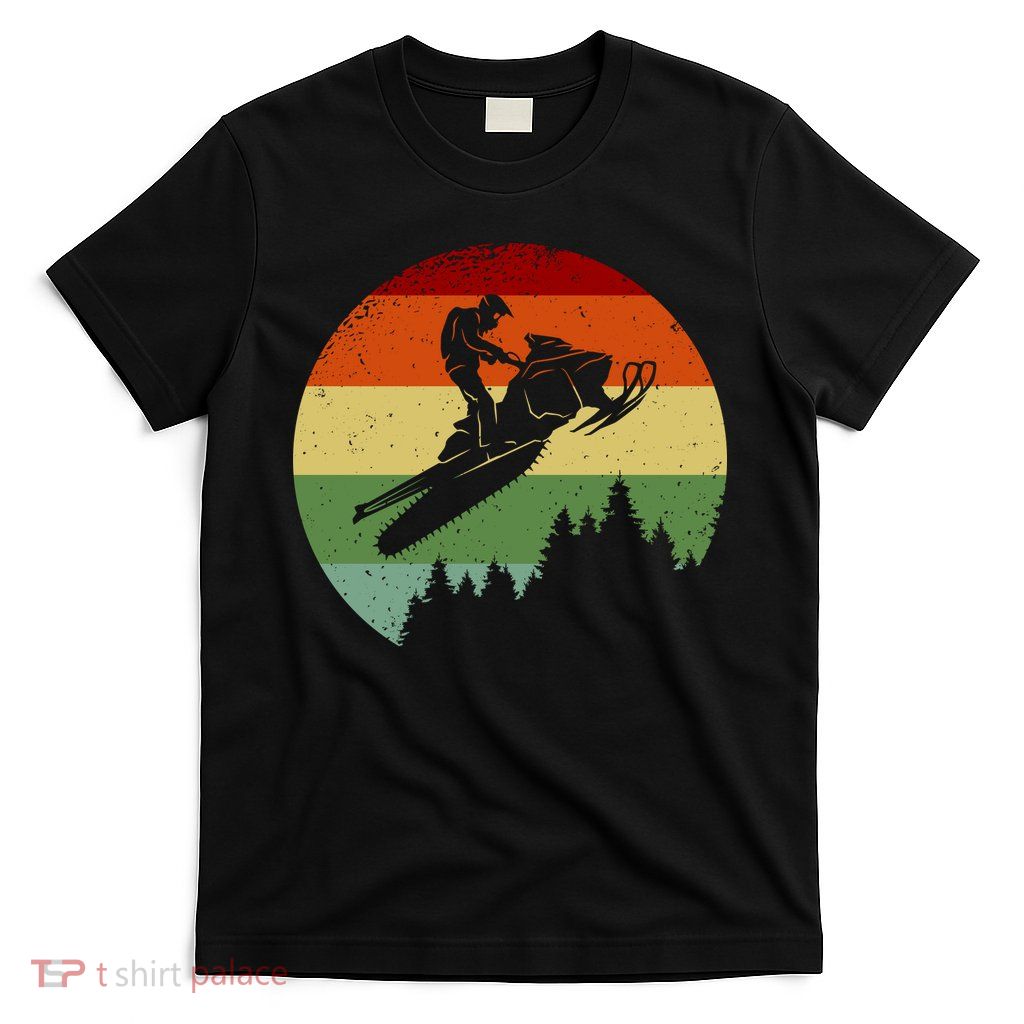 Snowmobile Retro T-Shirt