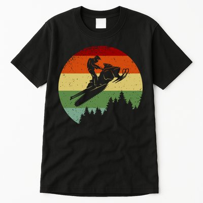 Snowmobile Retro Tall T-Shirt