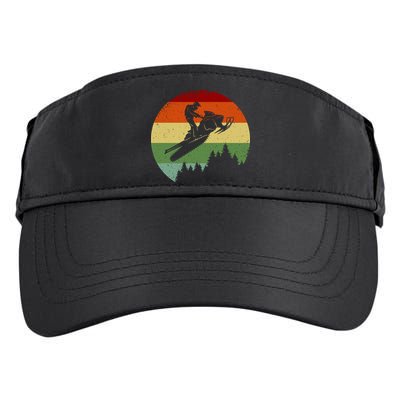 Snowmobile Retro Adult Drive Performance Visor