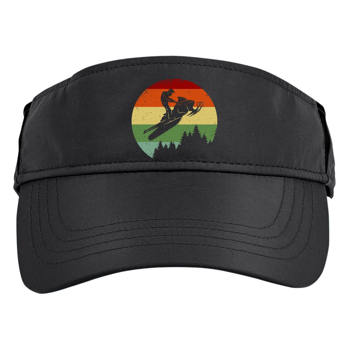 Snowmobile Retro Adult Drive Performance Visor