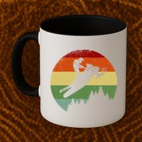 Snowmobile Retro Mug