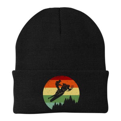 Snowmobile Retro Beanie