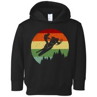 Snowmobile Retro Toddler Hoodie