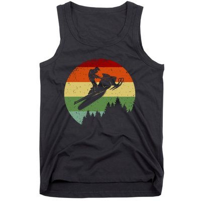 Snowmobile Retro Tank Top