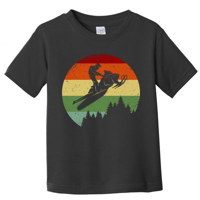 Snowmobile Retro Toddler T-Shirt