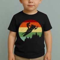 Snowmobile Retro Toddler T-Shirt