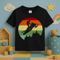 Snowmobile Retro Toddler T-Shirt