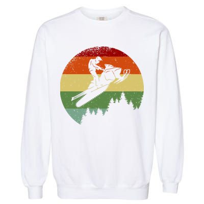 Snowmobile Retro Garment-Dyed Sweatshirt