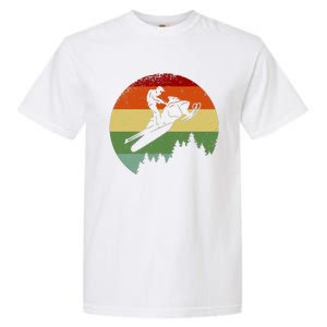 Snowmobile Retro Garment-Dyed Heavyweight T-Shirt