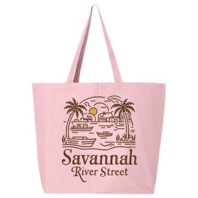 Savannah River Street Georgia Souvenir 25L Jumbo Tote