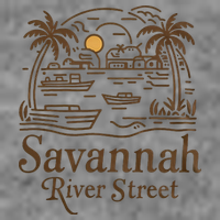 Savannah River Street Georgia Souvenir Toddler Hoodie