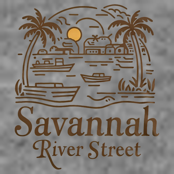 Savannah River Street Georgia Souvenir Toddler Hoodie