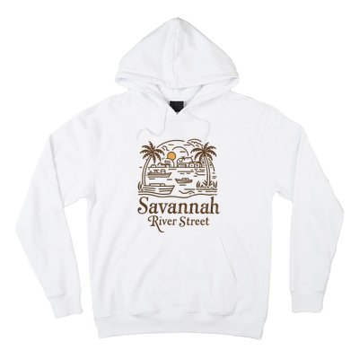 Savannah River Street Georgia Souvenir Hoodie