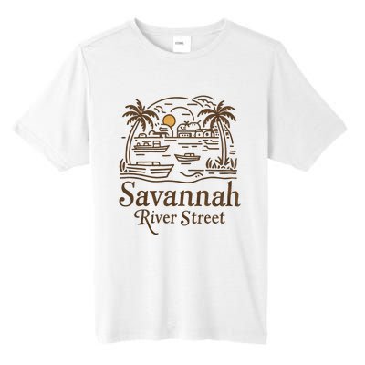 Savannah River Street Georgia Souvenir Tall Fusion ChromaSoft Performance T-Shirt