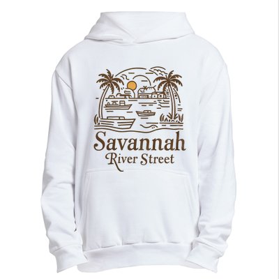 Savannah River Street Georgia Souvenir Urban Pullover Hoodie