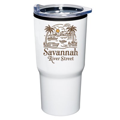 Savannah River Street Georgia Souvenir Tumbler