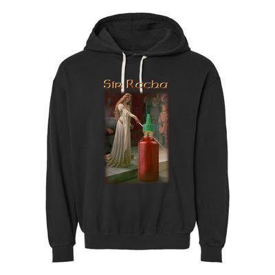 Sir Racha Sauce Garment-Dyed Fleece Hoodie