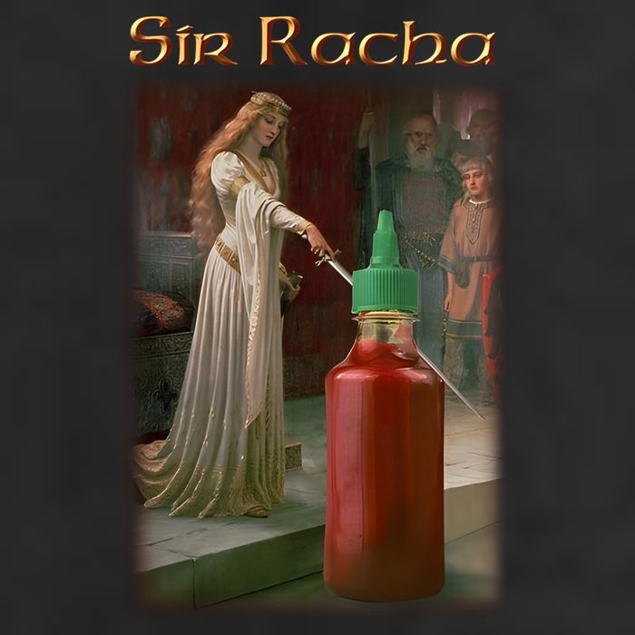 Sir Racha Sauce 15oz Campfire Ceramic Mug