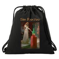 Sir Racha Sauce Drawstring Bag