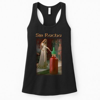 Sir Racha Sauce Womens Tank Top